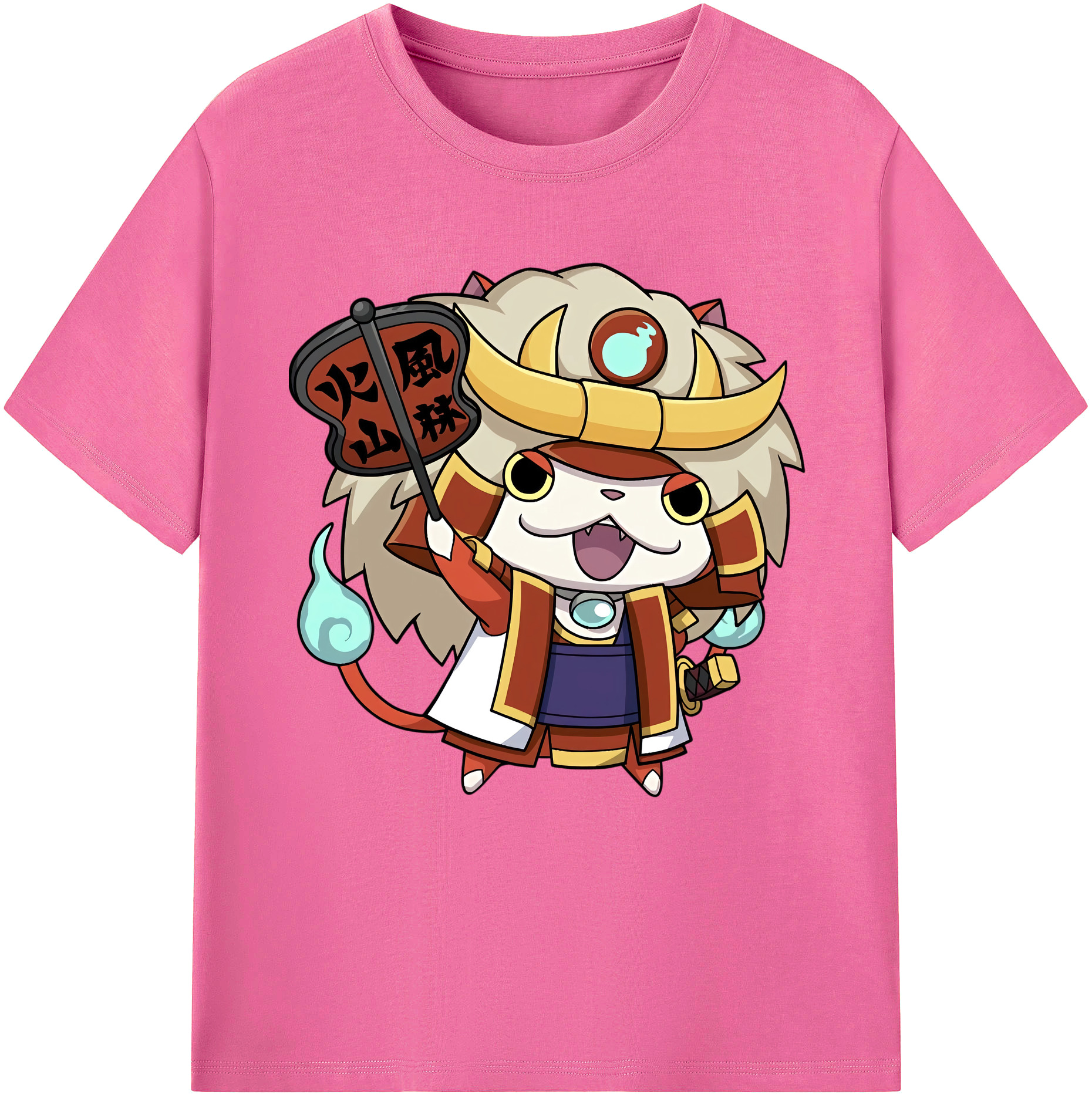 （画像用） 妖怪ウォッチ Yo-kai Watch レディースカジュアルプリントTシャツ（綿100％）